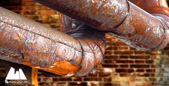 پاورپوینت خوردگی لوله‌های فولادی