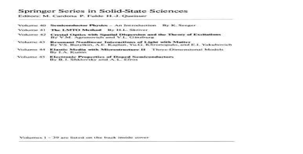 Statistical Physics I - Equilibrium Statistical Mechanics