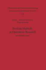 Boolean Methods in Operations Research and Related Areas