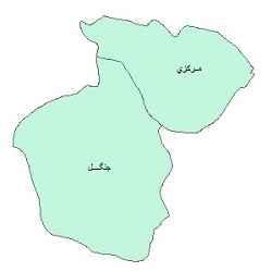 
	نقشه ی بخش های شهرستان رشت خوار
