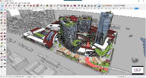 مرکز خرید 3 بعدی اسکچاپی .... مجموعه تجاری اداری خدماتی مسکونی ..... C3 ..... شامل (تنها) فایل 3 بعدی اسکچاپی ..... کلیپ را مشاهده نمایید.