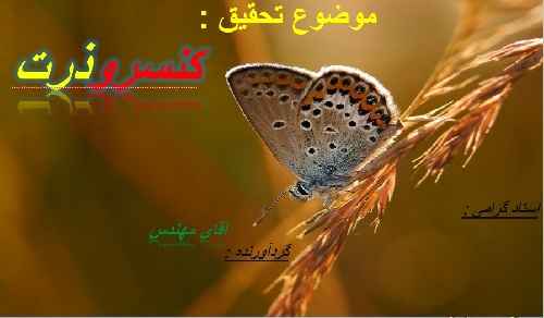 پاور پوینت  طریقه کنسرو سازی ذرت  تعداد 82 اسلاید