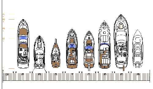 فایل اتوکد آبجکت انواع قایق بادبانی