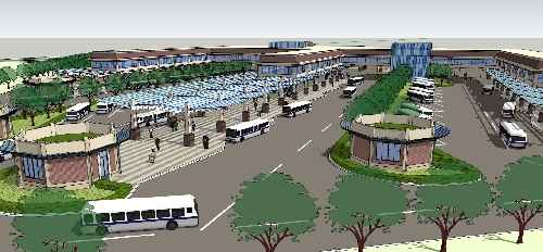 پروژه ترمینال شماره 3شامل فرم 3 بعدی اسکتچ آپ