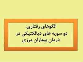 
	پاورپوینت دوسویه های دیالکتیکی در درمان بیماران مرزی
