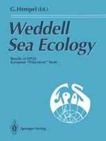 Weddell Sea Ecology: Results of EPOS European “Polarstern” Study