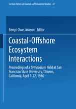 Coastal-Offshore Ecosystem Interactions: Proceedings of a Symposium sponsored by SCOR, UNESCO, San Francisco Society, California Sea Grant Program, an