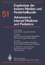 Ergebnisse der Inneren Medizin und Kinderheilkunde/Advances in Internal Medicine and Pediatrics