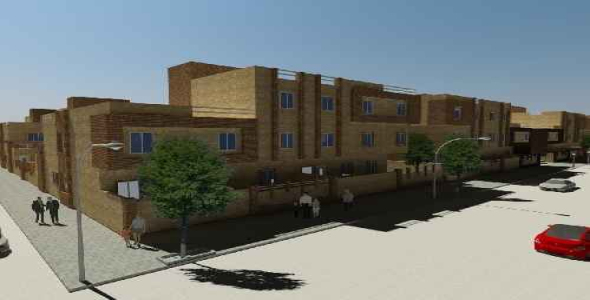 دانلود پروژه کامل مجموعه مسکونی به همراه فایل های اتوکدی کامل +سه بعدی 