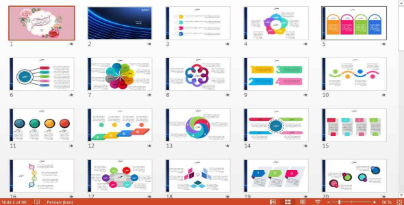 
	تم پاورپوينت حرفه ای (سمینار)

