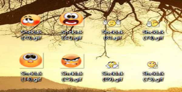     مجموعه 450 شکلک متحرک بسیار زیبا و منحصر به فرد (gif) - فروشگاه فایل
