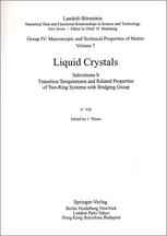 Transition Temperatures and Related Properties of Two-Ring Systems with Bridging Group