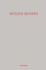 Instrumentation for the Detection and Determination of Pesticides and their Residues in Foods