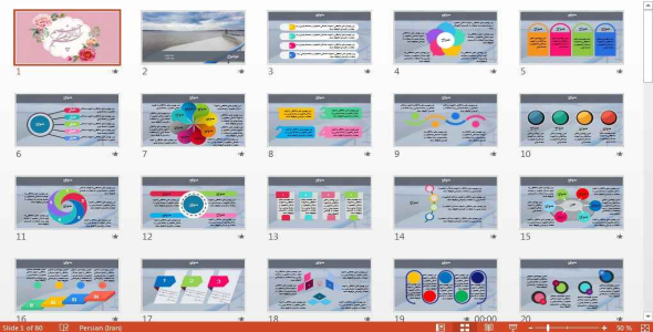 
	قالب پاورپوینت شیک سد
